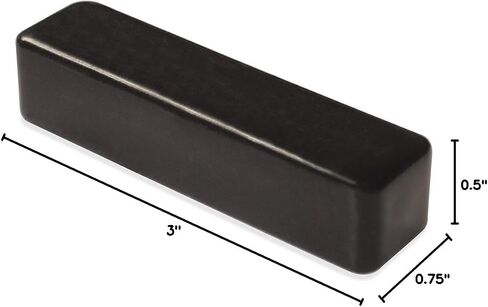Master Magnetics COW-CP6X50BX New Ferrite Cow Magnet, 0.625" Diameter, 3" Length, Black (Pack of 50) in Kuwait