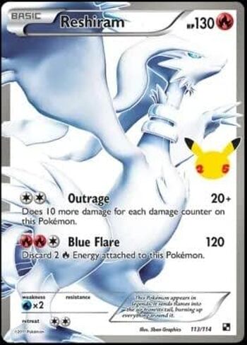 Pokemon - Reshiram 113/114 - CELESS CLASSY COLLECTION in Saudi Arabia