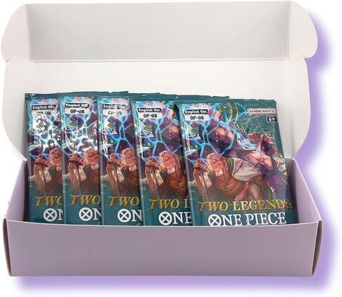 بطاقات قطعة واحدة معززة حزم | 5x English Original Original Backs Backs | مخصص يدوي دون! بطاقة | قطعة واحدة TCG | (OP05 Awakening of the New Era English (5 حزم /60 بطاقة في المجموع)) in Kuwait