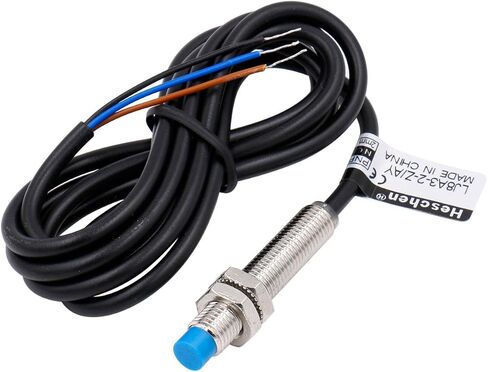 Heschen M8 Inductive Proximity Sensor Switch Non-Shield Type LJ8A3-2-Z/AX Detector 2mm 10-30VDC 200mA NPN Normally Closed(NC) 3 Wire in Saudi Arabia