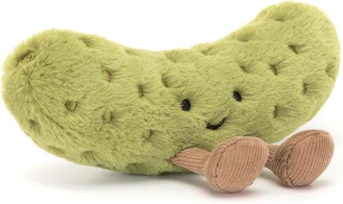 لعبة Jellycat Amuseables Pickle Studed ، 6 بوصات - أفخم الخضار - فكرة هدية ممتعة in Saudi Arabia