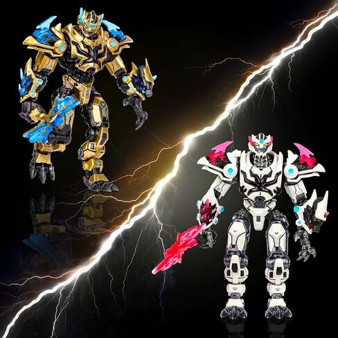 MrBeast Lab Platinum Series 6.5" Panther Battle Titan Collector Figure, Extreme Detailing, Premium Packaging, 35 Points Of Articulation, Will You Discover A Legendary Titanium Panther? Styles May Vary in Kuwait