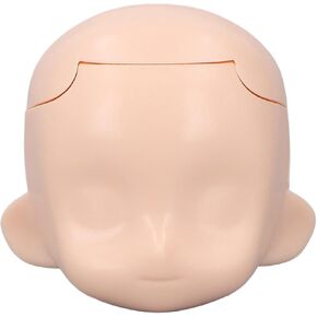 Blank Doll Head,1/12 BJD Dolls Up Replacement Parts Removable Jointed Doll Head DOD Doll Figures Head for 1/12 Ball Jointed Doll(Milky White) in Saudi Arabia