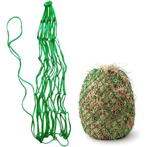 Slow Feed Hay Net,36-Inch Length, 5-Inch Holes, Hay Net for Horses and Goats (Black, 1pc) in Saudi Arabia