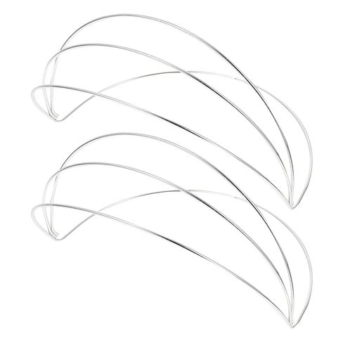 2pcs Four Layer Headband Headband Crown Accessory Crown Diy Frame Headdress Frame Charm Base Hair Wear Diy Base Tiara in Kuwait