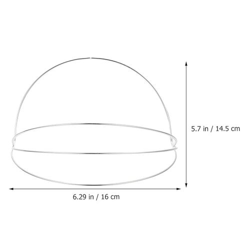 2pcs Four Layer Headband Headband Crown Accessory Crown Diy Frame Headdress Frame Charm Base Hair Wear Diy Base Tiara in Kuwait