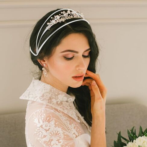 2pcs Four Layer Headband Headband Crown Accessory Crown Diy Frame Headdress Frame Charm Base Hair Wear Diy Base Tiara in Kuwait