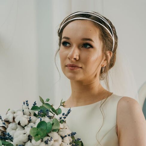 2pcs Four Layer Headband Headband Crown Accessory Crown Diy Frame Headdress Frame Charm Base Hair Wear Diy Base Tiara in Kuwait