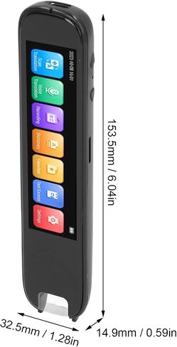 Translation Pen, 3.71-inch Screen Scanning Translator Pen, 112 Languages, Offline Text Extract, Support for Learning, Business Trips in Saudi Arabia