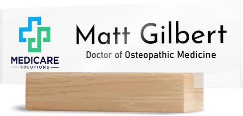 Personalized Acrylic Door Name Plate - 28 Backgrounds - Custom Name Plate for Wall, Office Decor, Teacher Appreciation Gifts in Saudi Arabia