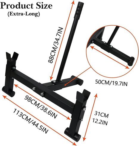 Deadlift Barbell Stand, Bars Strength Training Rod, Deadlift Changer Stand Indoor, Jack Support Frame Fitness, Fitness Equipment Accessories in Saudi Arabia