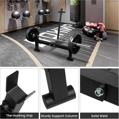 Deadlift Barbell Stand, Bars Strength Training Rod, Deadlift Changer Stand Indoor, Jack Support Frame Fitness, Fitness Equipment Accessories in Saudi Arabia