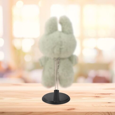 3pcs Doll Display Stands, Premium Adjustable Doll Display Support Holders Practical Standing Accessories for Storage and Organization (Black) in Saudi Arabia