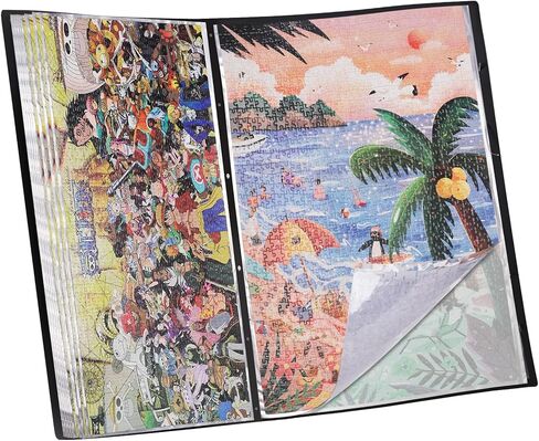 حارس تخزين الألغاز حارس المرمى لعشاق ، 20 "× 28" سعة IRoge 1000 قطعة منظمات منظم الألغاز (PTB-001 ، 20x28in) in Kuwait