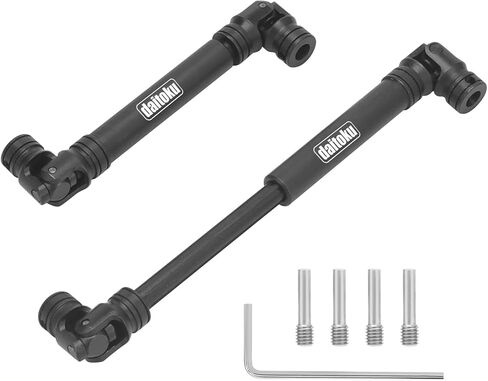Daitoku Steel Center Drive Smaft CVD Drivdrant Upgrade Parts 105-155mm for 1/10 Axial SCX10 Redcat Gen7 /Pro RC4WD D90 RC Crawler Car in Saudi Arabia
