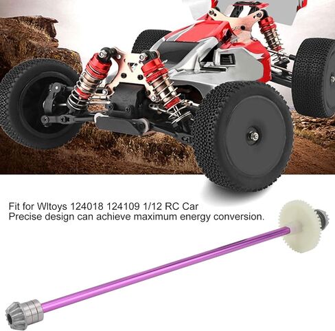 RitoeasySports RC Metal Drive Shaft ، RC Drive Raving متوافق مع Wltoys 124018 124109 1/12 RC قطع الغيار السيارة in Saudi Arabia