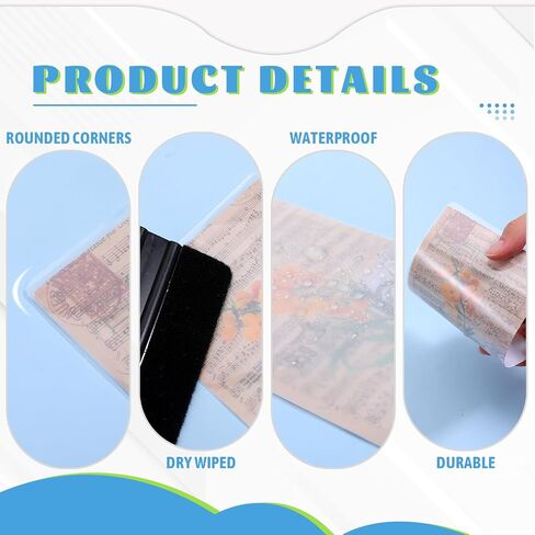 200 Pack 5mil Thermal Laminating Pouches, 3.5“x5.5" Business Card Laminating Pouches, ID Card Laminating Pouches for Business Permits Cards, No Holes, Ultra Clear, HeatSeal in Saudi Arabia