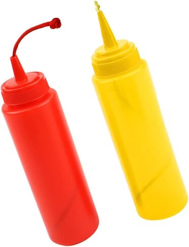 Stobok 2pcs الخردل المزيف وزجاجة الكاتشب مضحك سلطة زجاجة زجاجة مزحة ألعاب Phone in Saudi Arabia