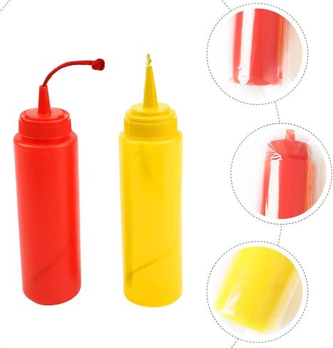 Stobok 2pcs الخردل المزيف وزجاجة الكاتشب مضحك سلطة زجاجة زجاجة مزحة ألعاب Phone in Saudi Arabia