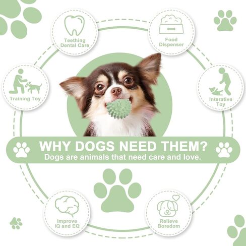Puppy Toys - 7 Pack Puppies & Small Dogs Chew Toys for Teething,Relieves Teething Anxiety, Soft & Durable Interactive Toys, Not for Heavy Chewer in Saudi Arabia