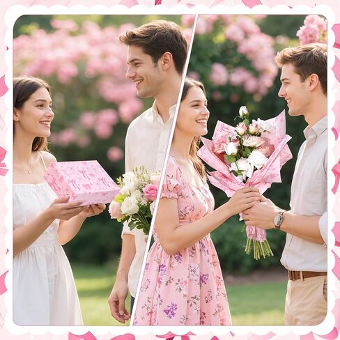 100 Sheets Pink Bow Tissue Papers for Gift Bags, Cute Bows Gift Wrapping Tissue Paper, Bowknot Art Paper for Coquette Birthday Wedding Bridal Shower Bachelorette Party Decor DIY Craft, 20 x 14IN in Kuwait