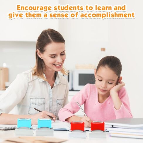 4 أجهزة كمبيوتر مدرس طوابع لتصنيف الفصول الدراسية المعلمون الذاتية طوابع أماكن الإقامة الخاصة للعودة إلى الفصول الدراسية إلى الواجب المدرسي هدايا طالب مهجع (حبر ملون) in Saudi Arabia