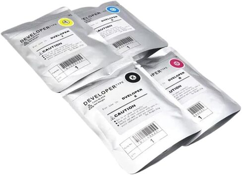 250 G CMYK DV513 DV-513 مطور مسحوق مطور متوافق مع Dizhub BH454 554 458 558 طابعة متوسطة الحبر (DV513-Black) in Saudi Arabia