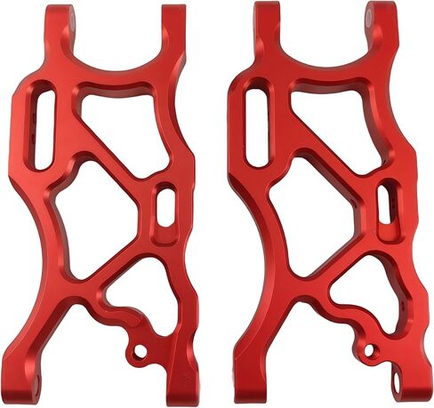 Aluminum Front Upper & Lower Suspension Arms + Rear Arms for Arrma 1/8 Typhon 6S & 1/7 Felony/Infraction/Limitless – Upgrade Parts Replace AR330503, AR330215, AR330192 (Red) in Saudi Arabia