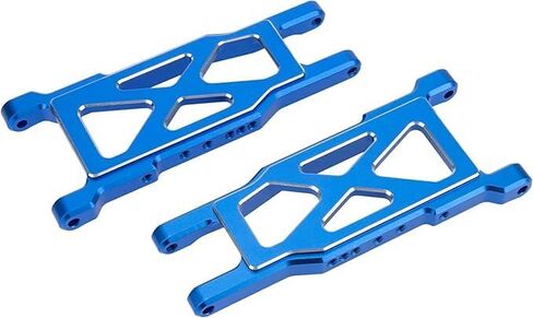 MEUS Racing Aluminum Suspension Arms L/R ONLY for Traxxas NEW 1/10 4X4 Slash/Rustler/F-150 Raptor R/Hoss/Jato/Fiesta with 9080 Extreme Heavy Duty Upgrade Kit #3655 (Black) in Saudi Arabia