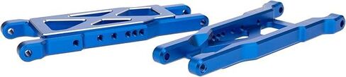 MEUS Racing Aluminum Suspension Arms L/R ONLY for Traxxas NEW 1/10 4X4 Slash/Rustler/F-150 Raptor R/Hoss/Jato/Fiesta with 9080 Extreme Heavy Duty Upgrade Kit #3655 (Black) in Saudi Arabia