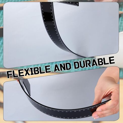 2 Pack T Square Rulers ، 12 Inch Acrylic T Ruler ، أدوات الصياغة ، حاكم مهندس للمهندسين والفنانين التخطيط العام فن العمل ، صياغة صياغة الكتب الدقيقة in Saudi Arabia
