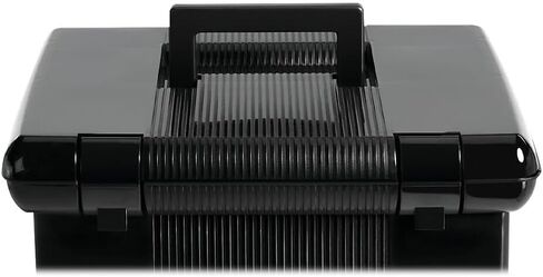 Pendaflex Products - مربع تخزين ملفات Portafile ، رسالة ، بلاستيك ، 14-7/8 × 12-1/8 × 11-7/8 ، أسود - يباع كل منهما - مربع ملف تعليق بلاستيكي خفيف الوزن in Saudi Arabia