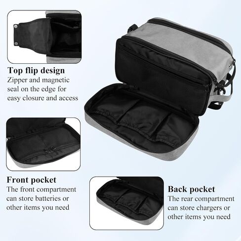 Travel Bag Compatible with ResMed AirSense 11, AirSense 10, AirSense 10 elite, AirStart 10, Philips Dreamstation, 3B Medical Luna G3 Machine Equipment Supplies Travel Size Carrying Case 12"x8.7"x6.9" in Saudi Arabia