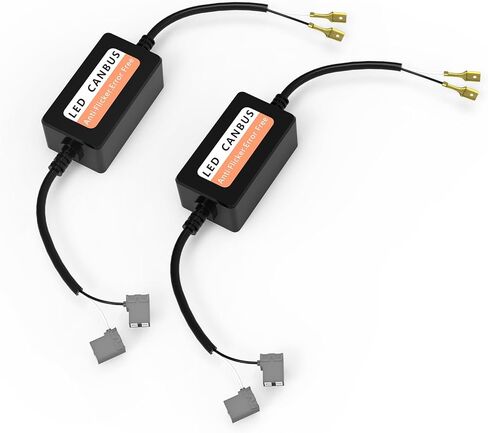 SAPILIT 9007 Canbus Decoder LED Anti Flicker Harness, Resistor Decoders Error Free, Warning Canceller Capacitors, Pack of 2 in Saudi Arabia