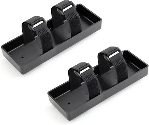 RC Car Parts Compatible with Axial for SCX10 for Traxxas for TRX4 1/10 RC Car Parts 6 Set RC Plastic Battery Tray Case Battery Box Bracket in Saudi Arabia