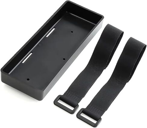 RC Car Parts Compatible with Axial for SCX10 for Traxxas for TRX4 1/10 RC Car Parts 6 Set RC Plastic Battery Tray Case Battery Box Bracket in Saudi Arabia