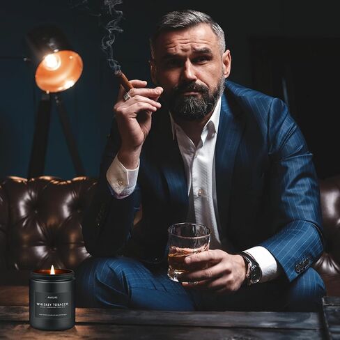 شمعة معطرة برائحة العود من أويلايف روز نوير للنساء، شموع للمنزل معطرة من الصويا الطبيعي هدية للنساء، 7 أونصة in Saudi Arabia