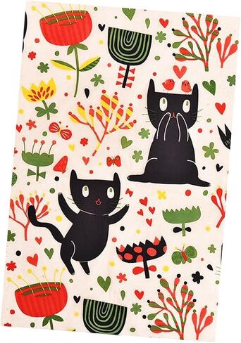 Ceramic Decal Pottery Clay Transfer Paper Underglaze Flower Paper for Ceramics, Cat in Saudi Arabia