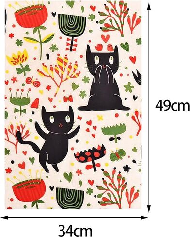 Ceramic Decal Pottery Clay Transfer Paper Underglaze Flower Paper for Ceramics, Cat in Saudi Arabia