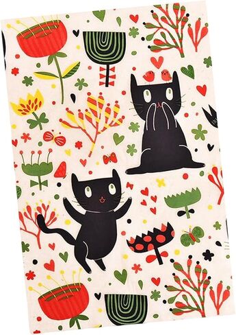Ceramic Decal Pottery Clay Transfer Paper Underglaze Flower Paper for Ceramics, Cat in Saudi Arabia