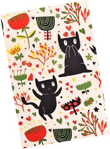 Ceramic Decal Pottery Clay Transfer Paper Underglaze Flower Paper for Ceramics, Cat in Saudi Arabia