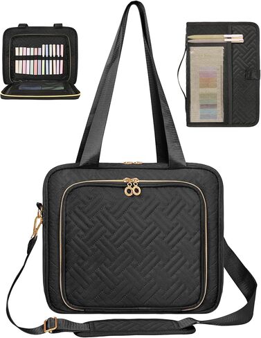 Bible Cover Case for Women, Large Bible Bag and Carrying Case with Zipper & Shoulder Strap, Bible Study Supplies Organizer in Kuwait