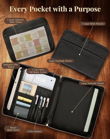 Bible Cover Case for Women, Large Bible Bag and Carrying Case with Zipper & Shoulder Strap, Bible Study Supplies Organizer in Kuwait