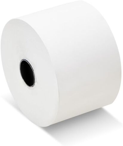 لفات الورق الحرارية 44 ملم (10 لفات) 1 3/4 "× 230 قدمًا لشريط تسجيل نقدي حاد. in Kuwait