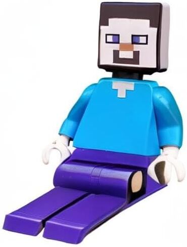 LEGO Minecraft: Steve Minifigure with Pickaxe and Spider in Saudi Arabia