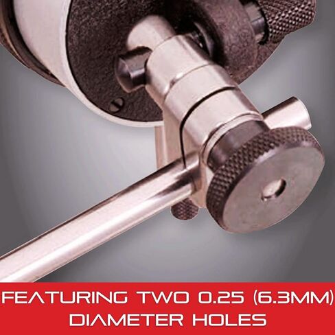 Starrett Magnetic Indicator Holder with 15" Flexible Arm, 3/8" Stem Diameter, 100 lbs Holding Power, Precision Measurement Tool - 57-052-380 in Saudi Arabia