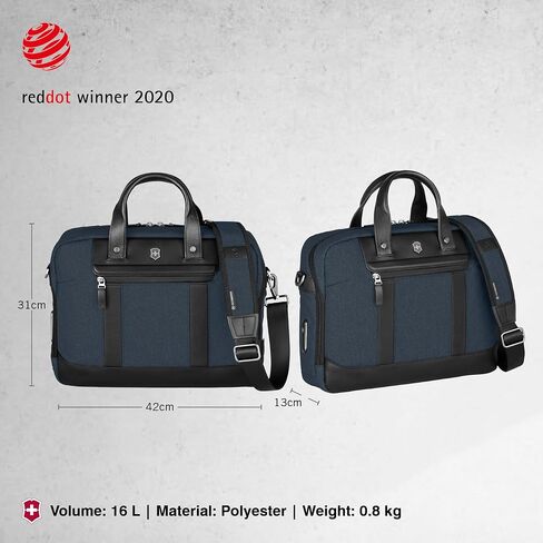 حقيبة Victorinox Architecture Urban2 - Melange Blue/Black in Saudi Arabia