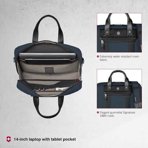 حقيبة Victorinox Architecture Urban2 - Melange Blue/Black in Saudi Arabia