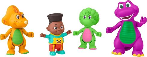 ألعاب Fisher-Price Barney’s World Toddler ، تحزم Hey Friends مع أربعة أرقام لتعويض المغامرات ، الأطفال الذين تتراوح أعمارهم بين 2 سنوات in Saudi Arabia