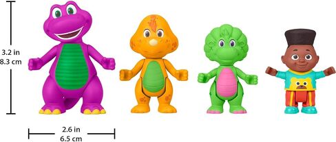 ألعاب Fisher-Price Barney’s World Toddler ، تحزم Hey Friends مع أربعة أرقام لتعويض المغامرات ، الأطفال الذين تتراوح أعمارهم بين 2 سنوات in Saudi Arabia